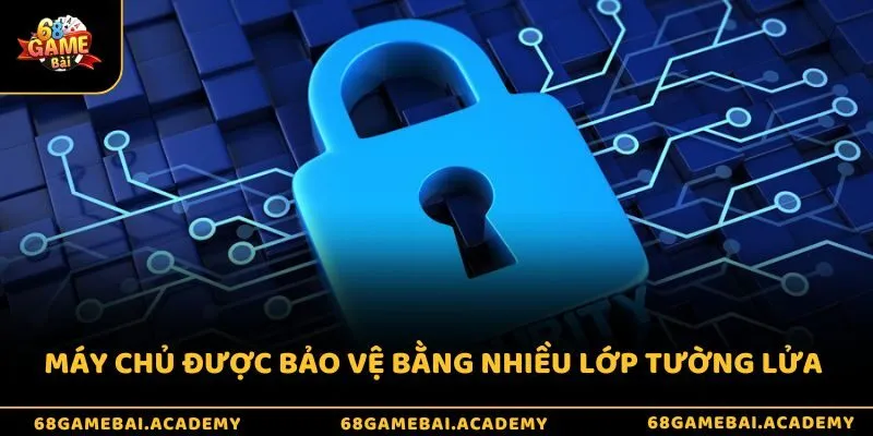 Hệ thống máy chủ được bảo vệ bằng nhiều lớp tường lửa tiên tiến